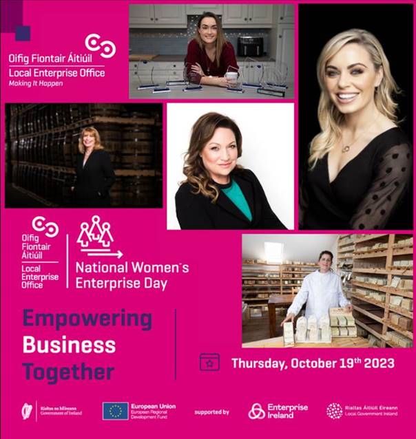 National Women’s Enterprise Day –  Thursday 19 October – Lough Eske